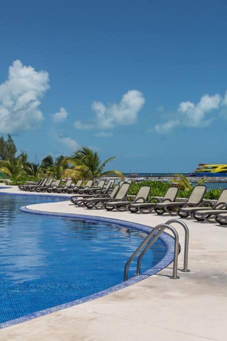 Reef Beachfront 3Bdr Apartment By Casa Paraiso Cancun Luaran gambar