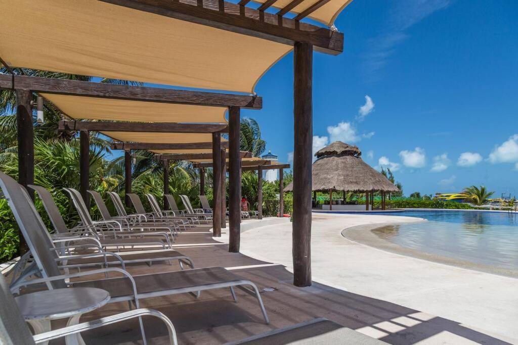 Reef Beachfront 3Bdr Apartment By Casa Paraiso Cancun Luaran gambar