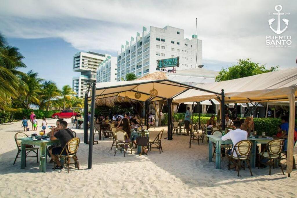 Reef Beachfront 3Bdr Apartment By Casa Paraiso Cancun Luaran gambar