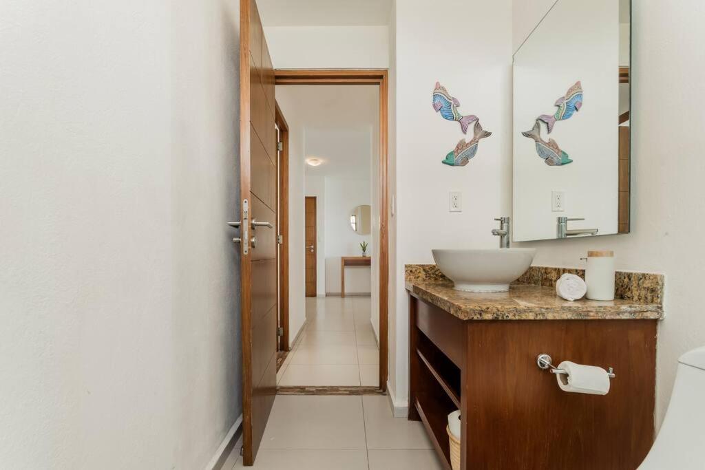 Reef Beachfront 3Bdr Apartment By Casa Paraiso Cancun Luaran gambar