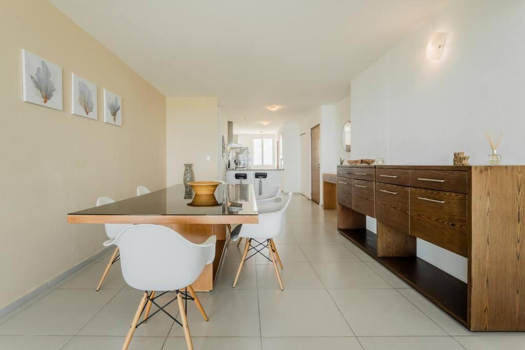 Reef Beachfront 3Bdr Apartment By Casa Paraiso Cancun Luaran gambar