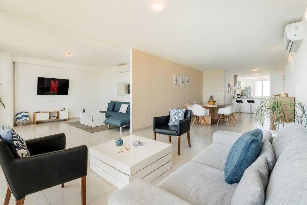 Reef Beachfront 3Bdr Apartment By Casa Paraiso Cancun Luaran gambar