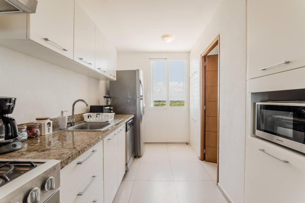 Reef Beachfront 3Bdr Apartment By Casa Paraiso Cancun Luaran gambar