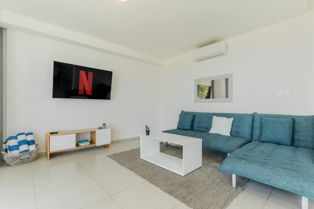 Reef Beachfront 3Bdr Apartment By Casa Paraiso Cancun Luaran gambar