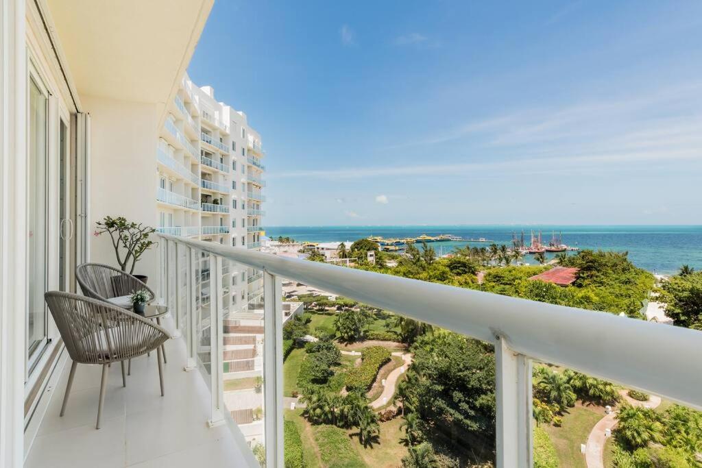 Reef Beachfront 3Bdr Apartment By Casa Paraiso Cancun Luaran gambar